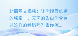封面图文揭秘:让你瞠目结舌的秘密