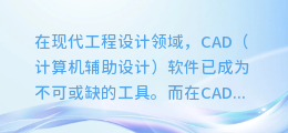CAD光栅图文字提取秘籍:轻松解锁隐藏信息,提升工作效率!